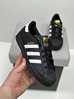 Кроссовки Adidas Superstar Black 38