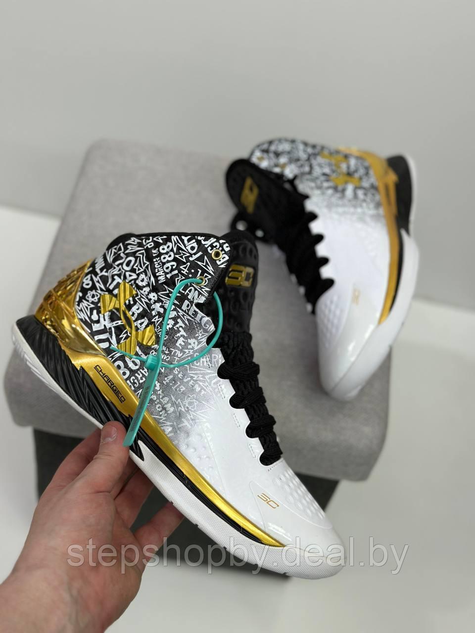 КРОССОВКИ UNDER ARMOUR UNDER ARMOUR CURRY 1 RETRO BACK TO BACK MVP 2021 - фото 2 - id-p225960503