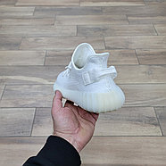 Кроссовки Adidas Yeezy Boost 350 V2 All White, фото 4