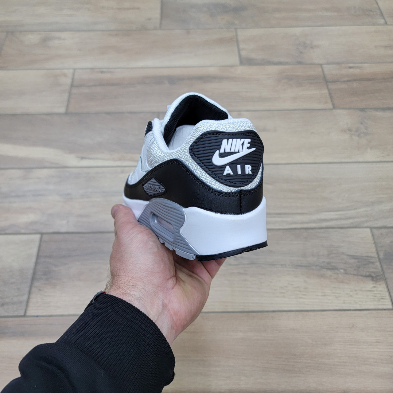 Кроссовки Nike Air Max 90 White Gray - фото 4 - id-p178198788