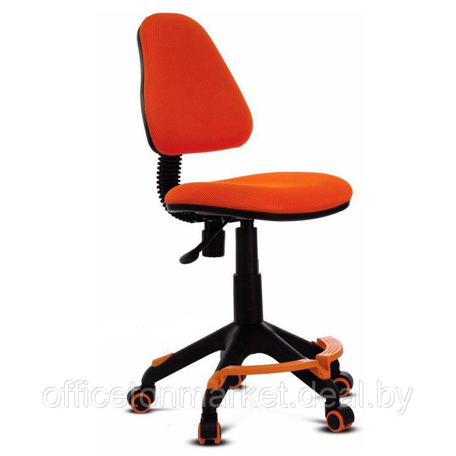 Кресло для детей Бюрократ "KD-4-F", ткань, пластик, оранжевый - фото 2 - id-p225960950