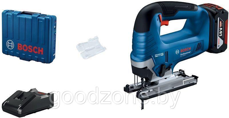 Электролобзик Bosch GST 185-LI Professional 06015B3023 (с 1-м АКБ, кейс) - фото 1 - id-p225961261