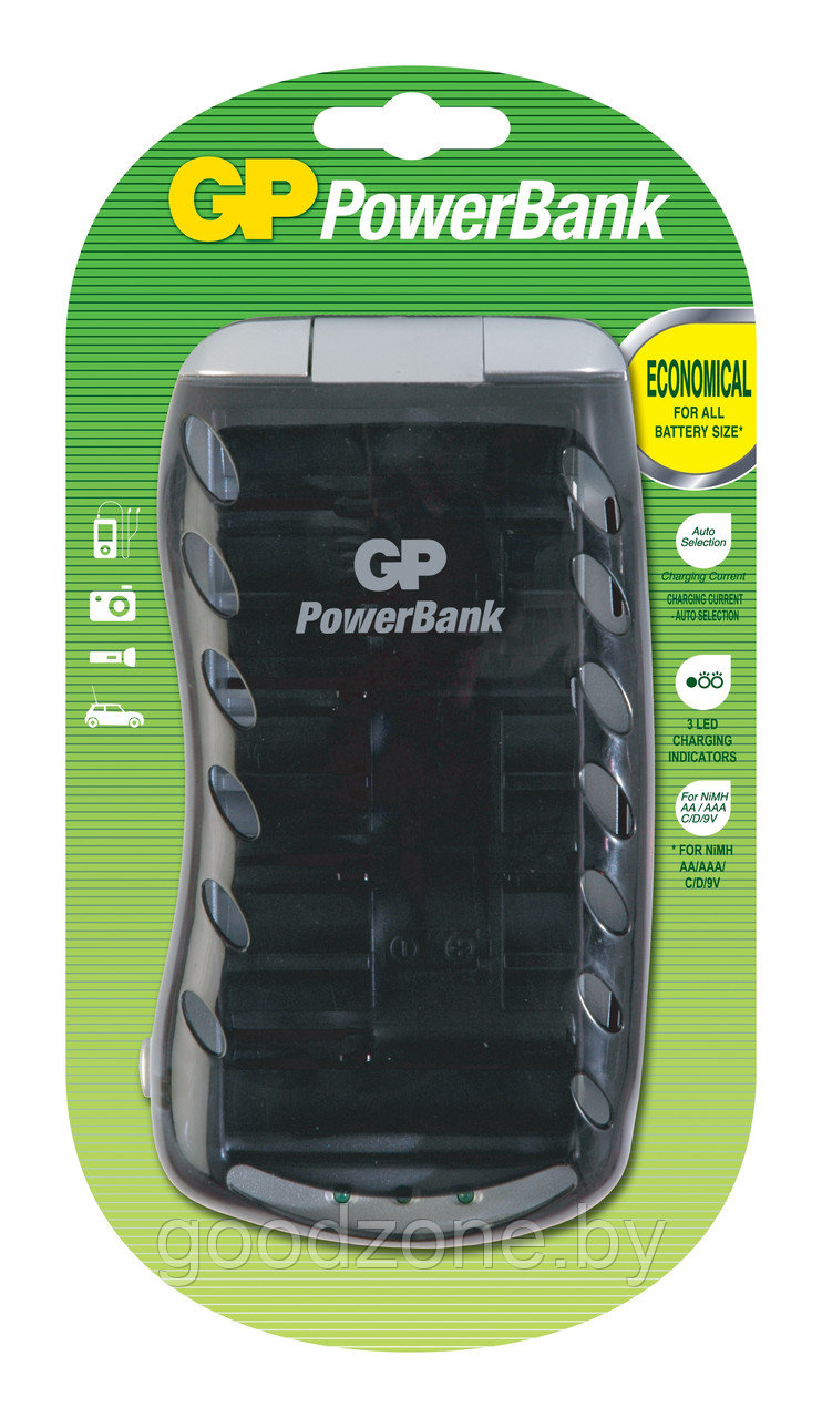 Зарядное устройство GP PowerBank Universal PB19GS - фото 1 - id-p225961271