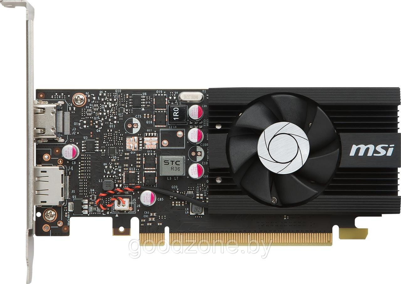 Видеокарта MSI GeForce GT 1030 LP OC 2GB GDDR5 [GT 1030 2G LP OC] - фото 1 - id-p225961277