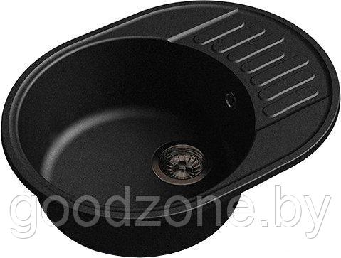 Кухонная мойка GranFest QUARZ Z-58 (черный) - фото 1 - id-p225961353