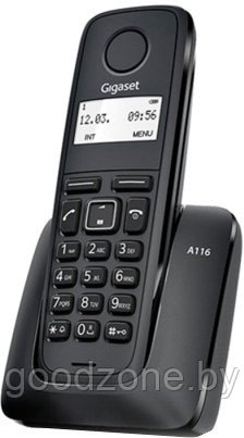 Радиотелефон Gigaset A116 (черный) - фото 1 - id-p225962032