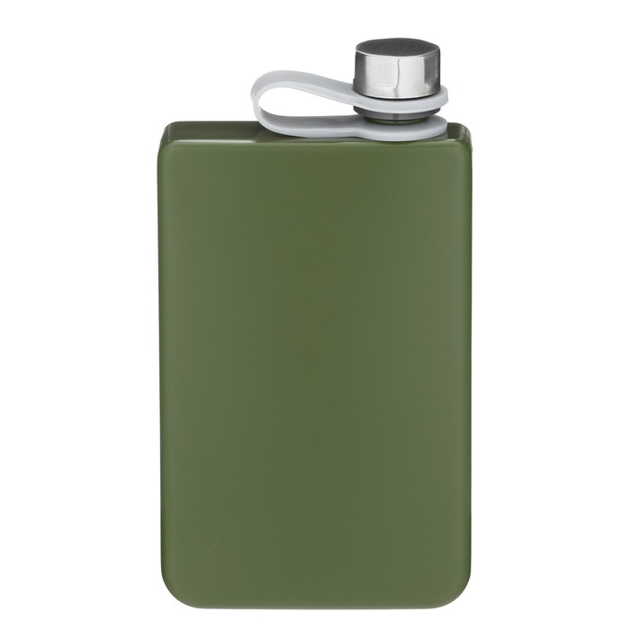Фляжка для алкоголя и воды из нержавеющей стали, подарочная, армейская, 270 мл, 9 oz - фото 2 - id-p225963306