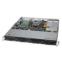 Supermicro SYS-510P-MR 1U, LGA-4189, TDP 270W, Intel C621A, 8xDDR4, 4x 3.5" NVMe/SATA drive bays (4x 3.5" NVMe