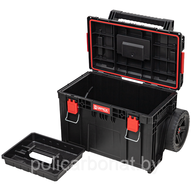 Ящик для инструментов Qbrick System PRIME Cart, черный - фото 6 - id-p198498482