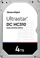 Жесткий диск 4TB WD Ultrastar 0b36040 SATA 3.0, 7200 об/мин, 256 Mb, 3.5", для корпоративных систем