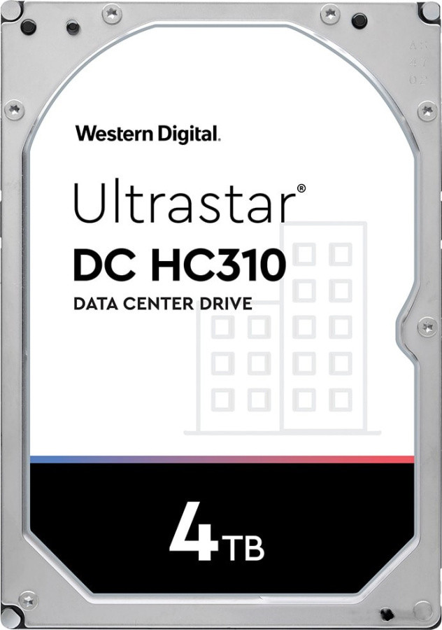 Жесткий диск 4TB WD Ultrastar 0b36040 SATA 3.0, 7200 об/мин, 256 Mb, 3.5", для корпоративных систем - фото 1 - id-p225963460