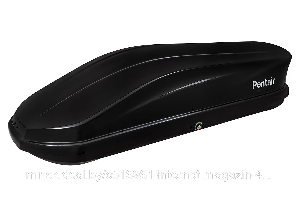 Бокс автомобильный на крышу Pentair PYTHON 450L черный глянец, двусторонний - фото 1 - id-p225963852