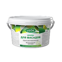 Краска для фасадов "УЗОР" водно-дисперс. акриловая 1,3кг