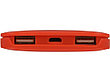 Портативное беспроводное зарядное устройство Impulse, 4000 mAh, красный, фото 3