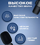 Беспроводной петличный микрофон для  Iphone (для записи сторис, ведения обзоров, диалогов, роликов) Android, фото 6