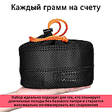 Набор туристической посуды для пикника и путешествий Cooking Set DS -308 из анодированного алюминия, 9, фото 5