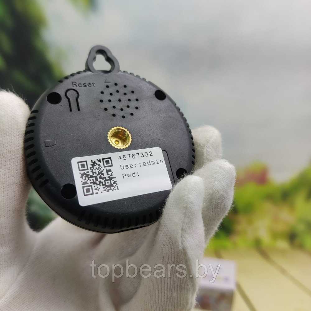 Охранная мини Wi-Fi Smart Net Camera V380 Pro с микрофоном, датчиком движения и сигналом тревоги - фото 5 - id-p196969479