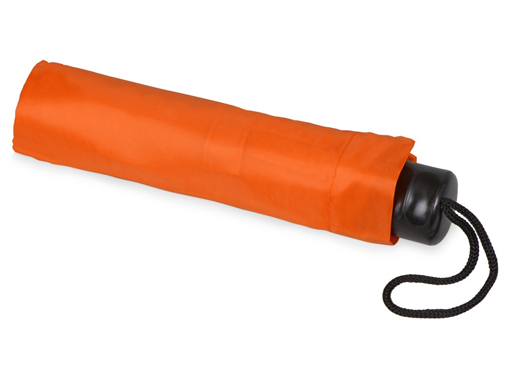 Зонт складной Columbus, механический, 3 сложения, с чехлом, оранжевый - фото 4 - id-p225964410