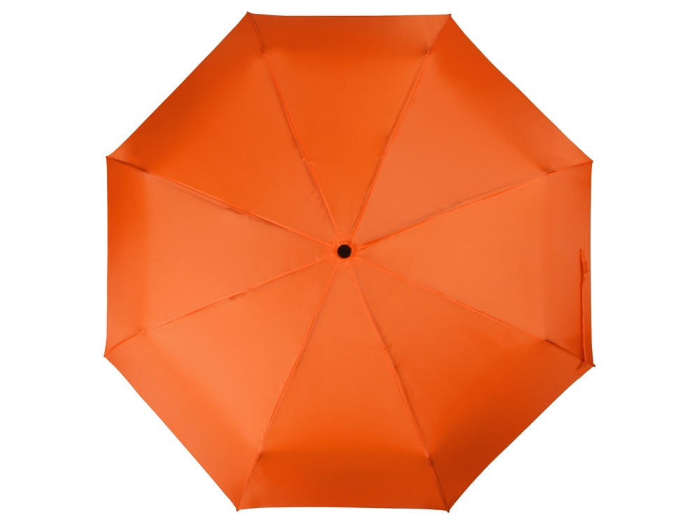 Зонт складной Columbus, механический, 3 сложения, с чехлом, оранжевый - фото 5 - id-p225964410