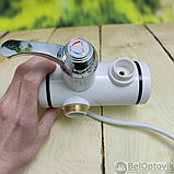 Электрический водяной душ с краном, Проточный водонагреватель-душ  Instant Electric Heating Water Faucet, фото 7