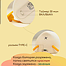 Светильник - ночник силиконовый Сонный Гусь Duck Sleep Lamp (USB, 3 режима, таймер 30 мин), фото 4