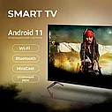 Телевизор Q90_35, 32" Smart TV Android 11, FullHD, BlueTooth, Wi Fi голосовое управление, фото 3