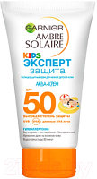 Крем солнцезащитный Garnier Ambre Solaire Аква-Крем детский SPF50