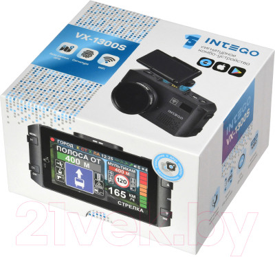 Автомобильный видеорегистратор Intego VX-1300S 4K - фото 2 - id-p225970402