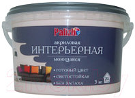 Краска Palizh Акриловая интерьерная моющаяся