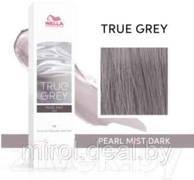 Крем-краска для волос Wella Professionals True Grey Тонер Pearl Mist Dark - фото 2 - id-p225971283