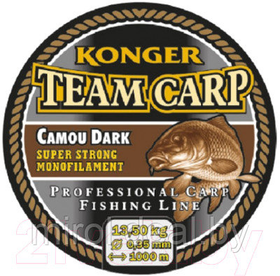Леска монофильная Konger Team Carp Camou Dark 0.40мм 1000м / 229001040 - фото 1 - id-p225971340