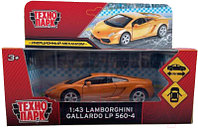 Автомобиль игрушечный Технопарк Lamborghini gallardo lp560-4 / 67324