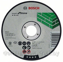 Отрезной круг, прямой, Expert for Stone Bosch Professional 180х3х22мм д/кам  2608600323   ГЕРМАНИЯ