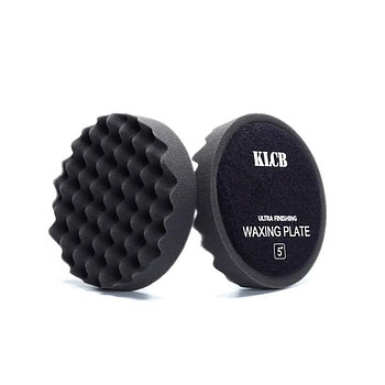 Waxing Plate - Полировочный круг ребристый финишный | KLCB | Черный, 150мм