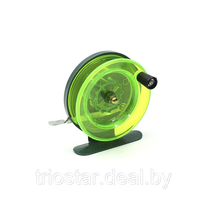 Катушка проводочная Namazu "Scoter" с курком, зеленая - фото 1 - id-p225973296