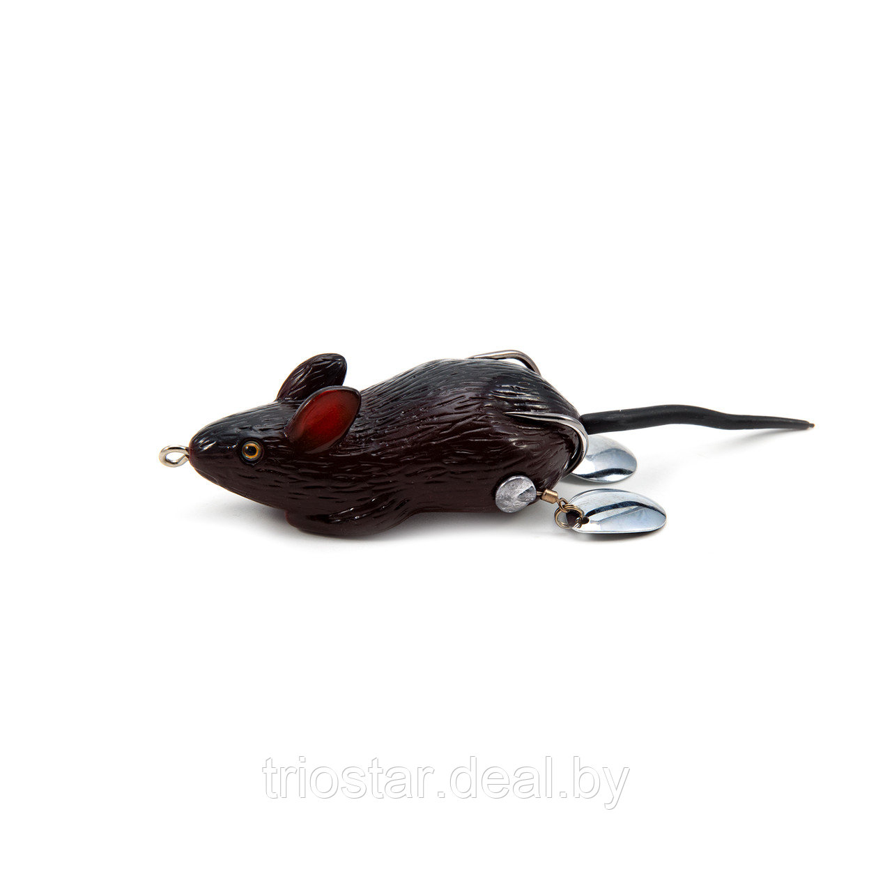 Мышь-незацепляйка Namazu MOUSE с лепестками, 76 мм, 26 г, цвет 13, крючок-двойник YR Hooks (BN) #2/0 - фото 1 - id-p225973345