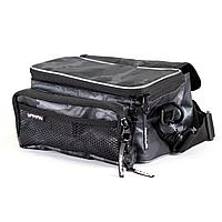 Сумка рыболовная "Yaman" Sling Lure Bag M, 26х14х22 см, цв. серый камуфляж + 3 коробки LUNO 18