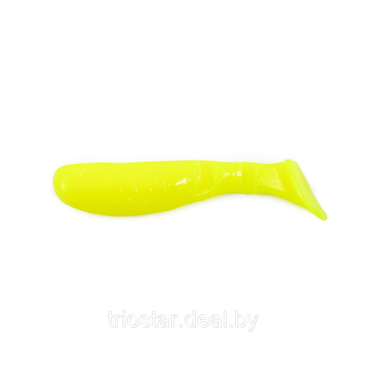 Виброхвост YAMAN PRO Boost Up, р.2,5 inch, цвет #02 - Chartreuse (уп. 6 шт.) - фото 1 - id-p225973471