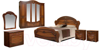 Комплект мебели для спальни ФорестДекоГрупп Луиза 5 - фото 1 - id-p225977271
