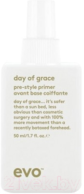 Спрей для укладки волос Evo Day Of Grace Pre-Style Primer Несмываемый с термозащитой - фото 1 - id-p225978014