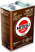 Моторное масло Mitasu Gold Plus SP 5W30 / MJ-P01-4
