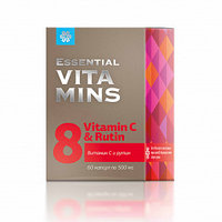 БАД Витамин С и рутин, 60 капсул - Essential Vitamins