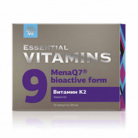 БАД Витамин К2, 30 капсул - Essential Vitamins