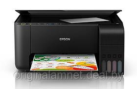 МФУ Epson L3150 с оригинальной СНПЧ и чернилами