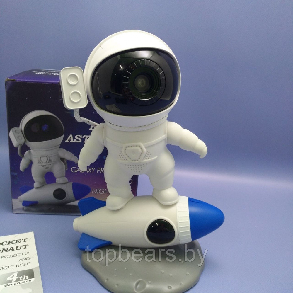 Ночник - проектор космонавт на ракете Rocket astronaut Galactic projection BL-HJ07 / 12 проекций - фото 10 - id-p225979853