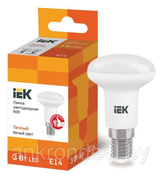 Лампа светодиодная R39 рефлектор 3Вт 230В 3000К E14 IEK - фото 1 - id-p225981673