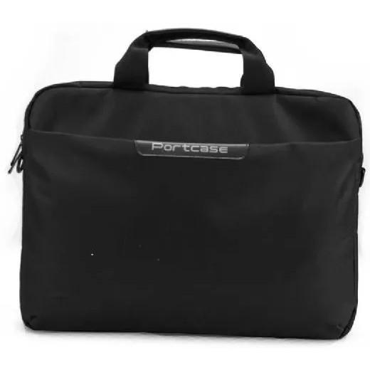 Сумка PORTCASE KCB-160 Black (нейлон,черная до 15,6") - фото 1 - id-p225982860