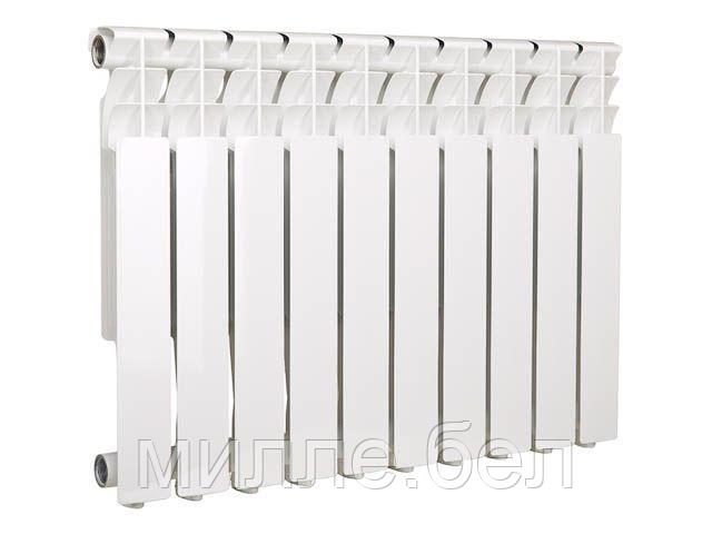 Радиатор алюминиевый 500/80/10 секций ЭКО Oasis (1,55 кВт) - фото 1 - id-p220291509