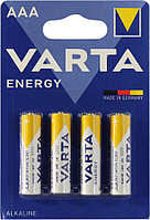 Элемент питания VARTA ENERGY MN2400-4 (LR03) Size"AAA" 1.5V щелочной (alkaline) уп. 4 шт