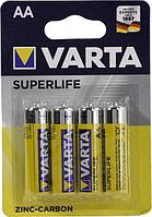 Элемент питания VARTA SUPERLIFE/Heavy Duty 2006-4 Size"AA" 1.5V (Zinc-Carbon) уп. 4 шт